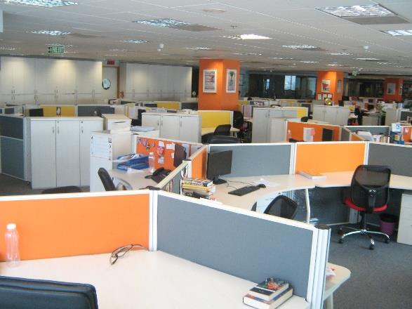 OCS Logistics corporate office workspace